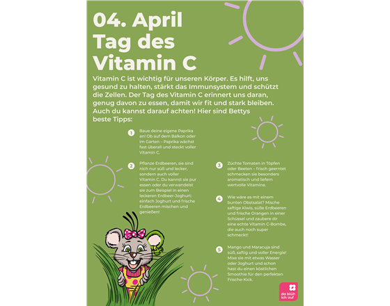 Tag des Vitamin C